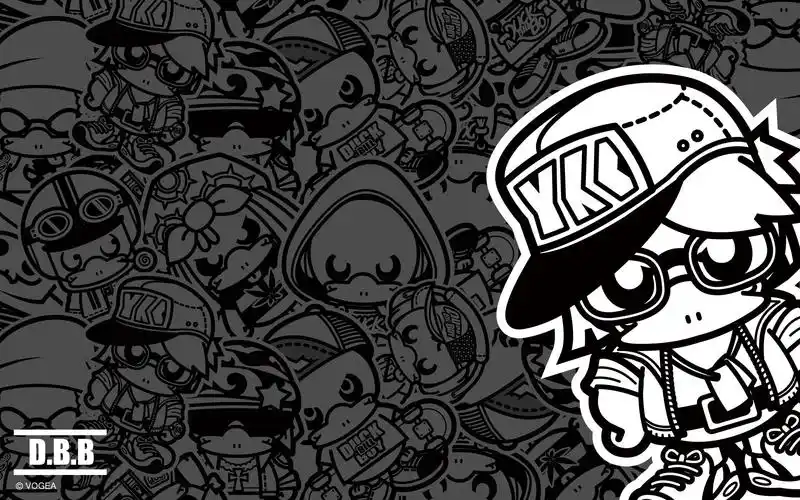 鸭嘴兽男孩之潮流嘻哈系列壁纸