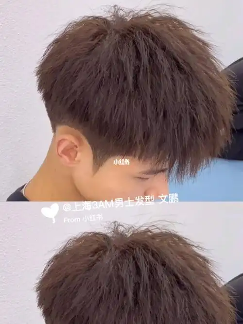 男生最受欢迎的发型烟花摩根碎盖男士发