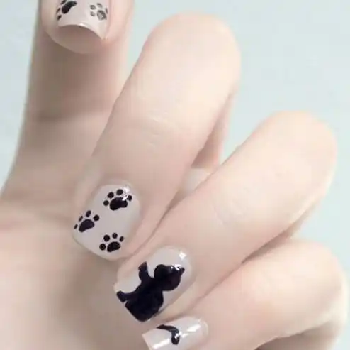 嫩翻天萌萌哒小动物美甲心都要软化了