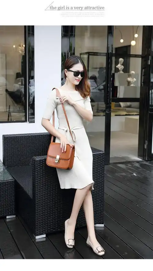 妍澈新款夏款瓢鞋网红孕妇软底平底单鞋女夏季潮鞋百搭豆豆鞋杏色38