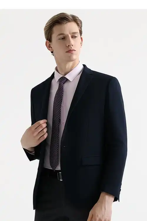 柒牌男装西服2020年秋冬新品商务休闲男士修身时尚显瘦中青年单西外套