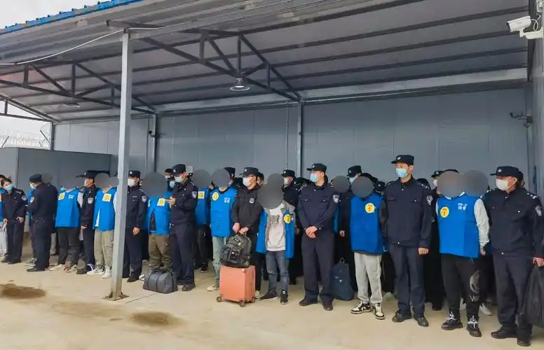 徐州鼓楼警方押解41名电信网络诈骗犯罪嫌疑人归案 | 极目新闻