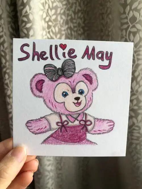 川沙七霸之雪莉玫shelliemay彩铅手绘