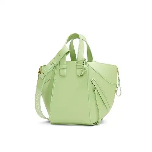 欧洲直邮loewe罗意威春夏新款hammock系列女士石灰通用款女包