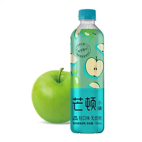 今麦郎芒顿小镇青苹果水500ml瓶装解渴饮料视频介绍_今麦郎芒顿小镇青