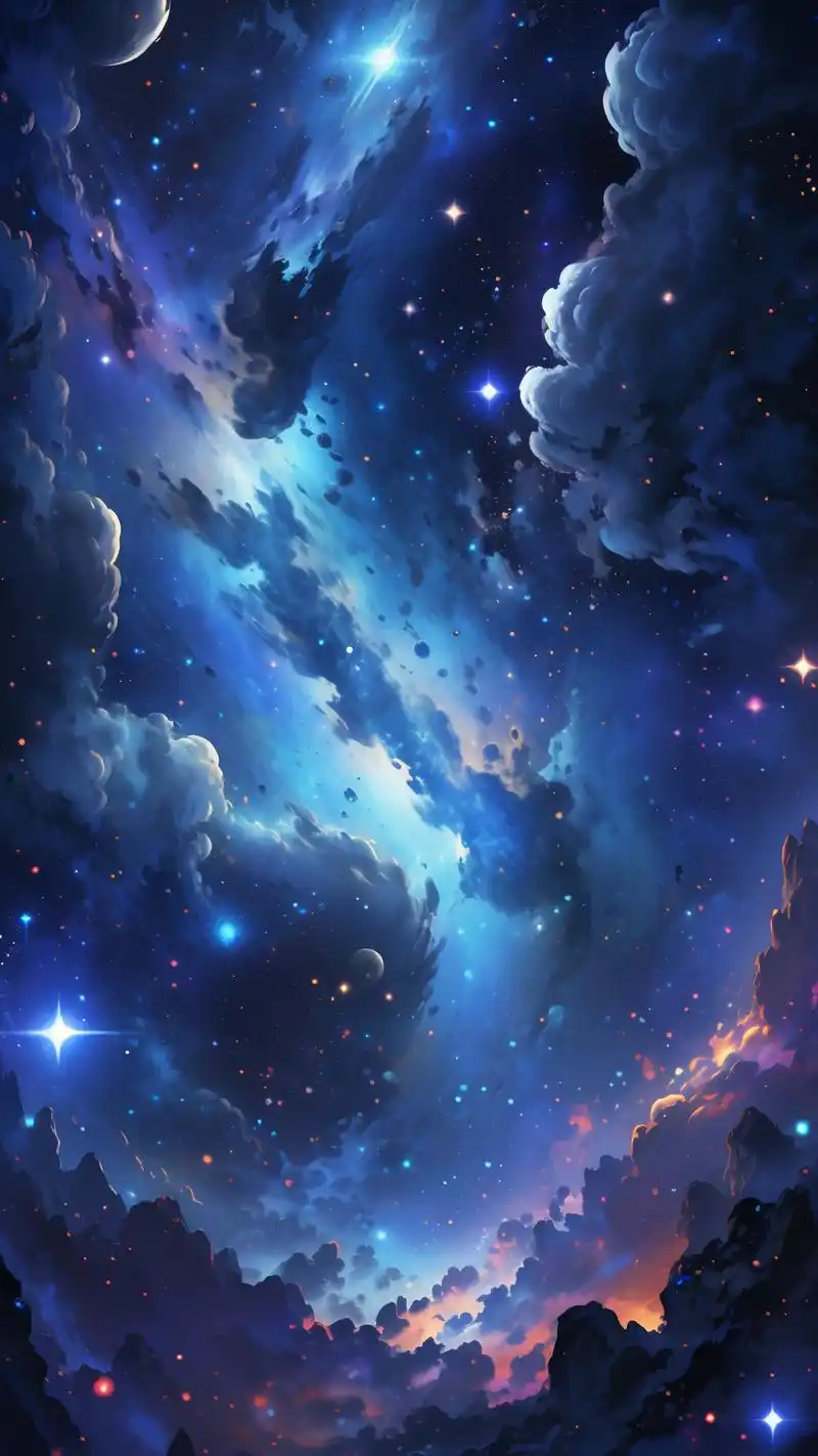 这次给大家带来的是一组绝美的高清星空锁屏壁纸(17736373