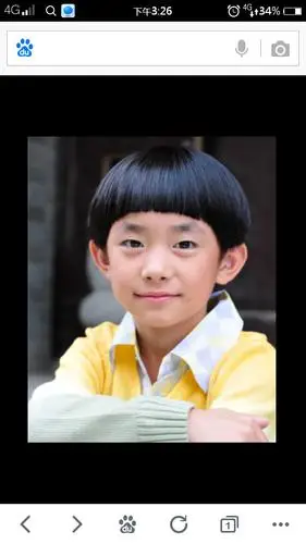 他是哪个明星小时候的照片