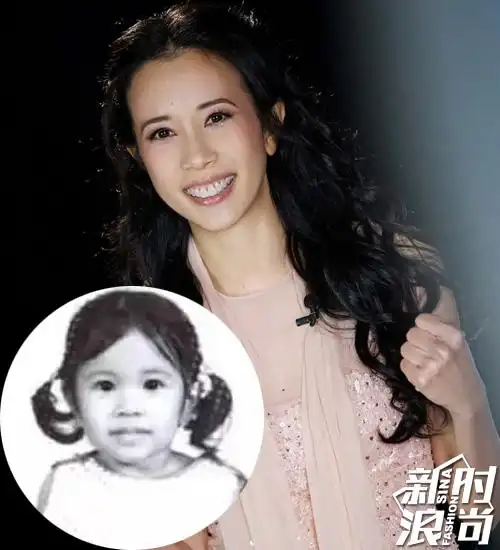 莫文蔚莫文蔚莫文蔚小时候和现在好像啊,简直就是一个萌版!