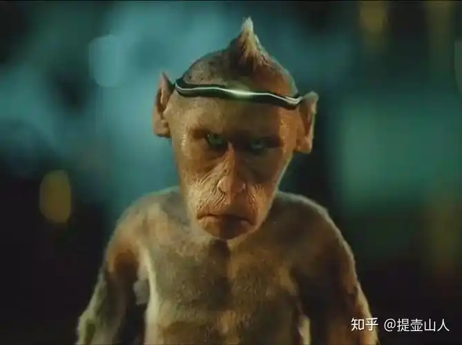 猴子欢欢摇身一变,成了外星人奇卡.