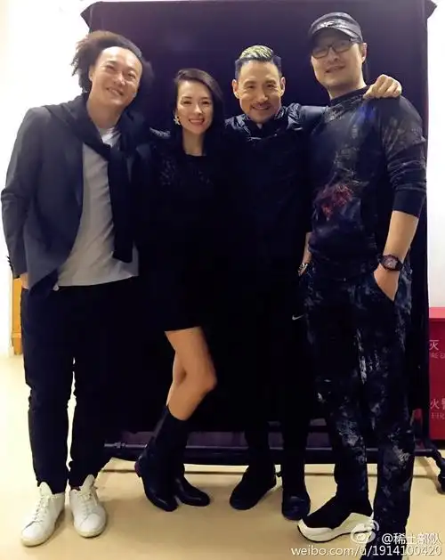 最强明星合影!章子怡汪峰合影陈奕迅张学友