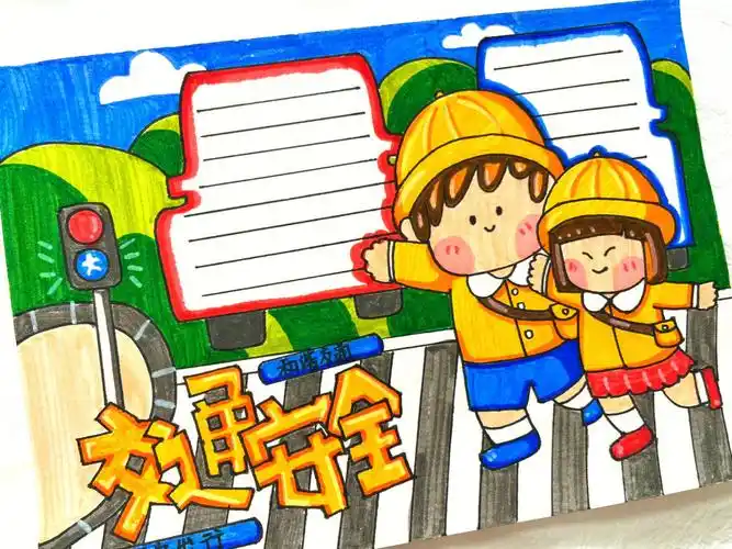 交通安全手抄报