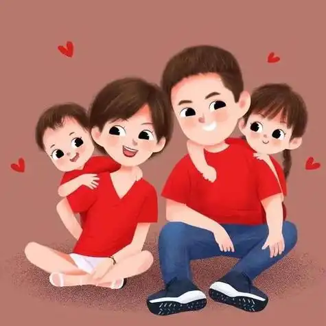 一家四口发圈的幸福说说 朋友圈晒一家四口照片配文字