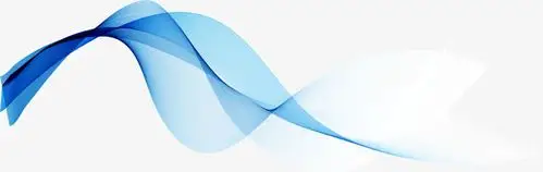 蓝色线条免抠素材免费下载_觅元素51yuansu.com