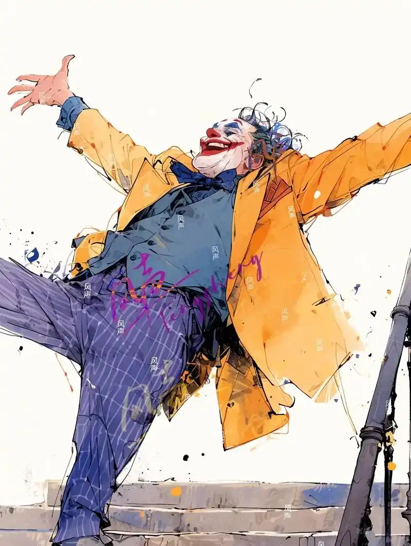 "这世界破破烂烂,也有人翩翩起舞"#小丑 #和解 #乐观 # - 抖音