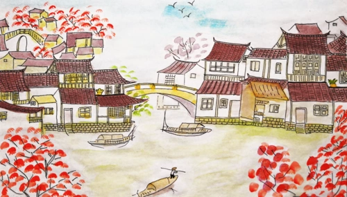 《江南水乡》仇灏