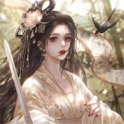 唯美古风头像女动漫仙气47张_女生动漫头像_头像屋