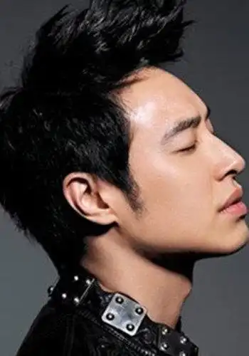 潘玮柏飞机头发型