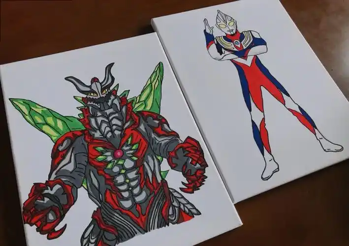 简笔画,奥特曼🦖