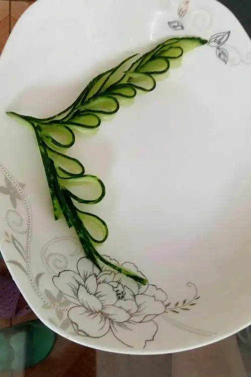 小棉袄刘娜做的黄瓜围边