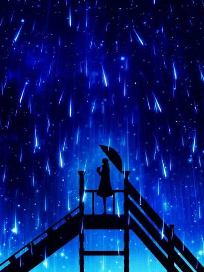 星空背景.流星雨