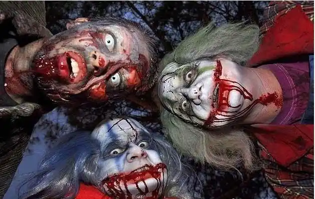 网络全球个地区万圣节恐怖图片(胆小慎入)