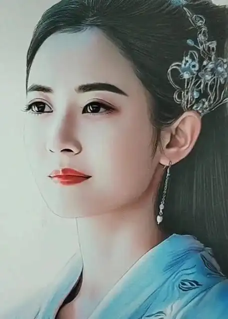 陈钰琪手绘版上线,第二张好像贾静雯?最后一张仙女下凡!