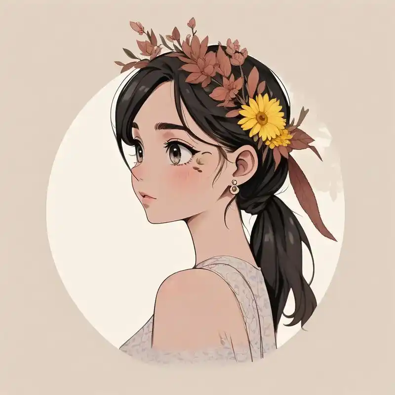 今天给大家带来一组皮克斯画风的头像,女人味十足哦!