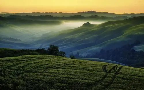 田园农庄绿色风景,高清图片,电脑桌面-壁纸族