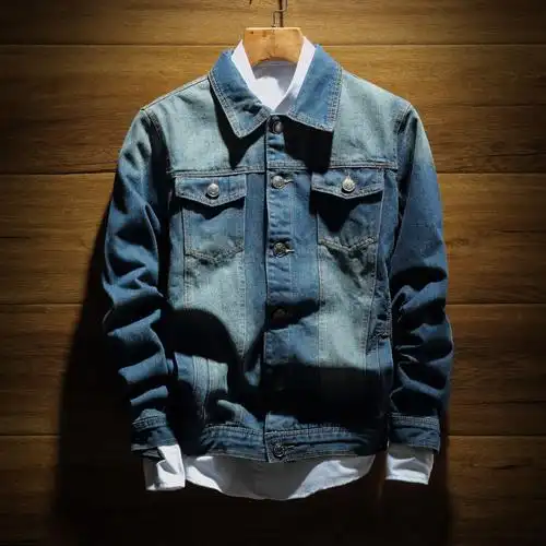 2016新款牛仔夹克外套潮男修身男装春秋韩版牛仔上衣厂家批发