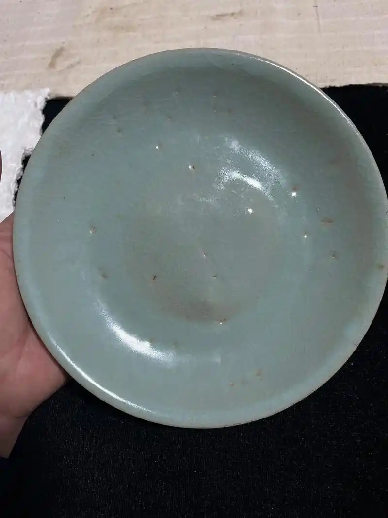 北宋清凉寺汝官窑洗子.大宋朝帝王瓷器的壮丽!雨过天晴云破处! - 抖音