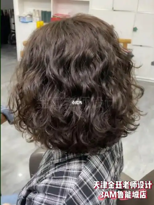 短发烫发 天津烫发 天津发型 天津理发 天津美发 韩式短发气垫烫 天津