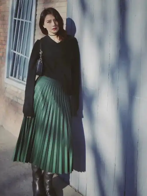 高圆圆的新街拍