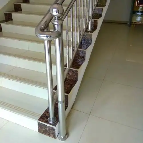 304不锈钢楼梯扶手家装安装来图定制ktv楼梯扶手异形楼梯扶手定制