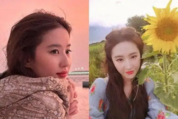 刘亦菲自称是全家最丑一家三代照片曝网好强大的基因