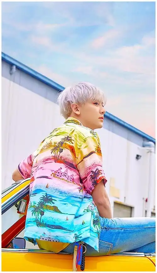 朴灿烈清白坦荡一直和你一起等待美好的2021