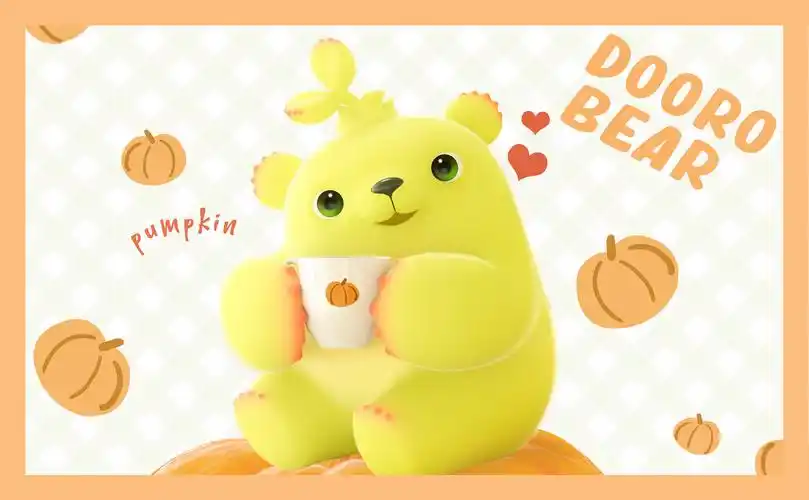 萌芽熊壁纸||说多了都是口水|平面|海报|萌芽熊doo