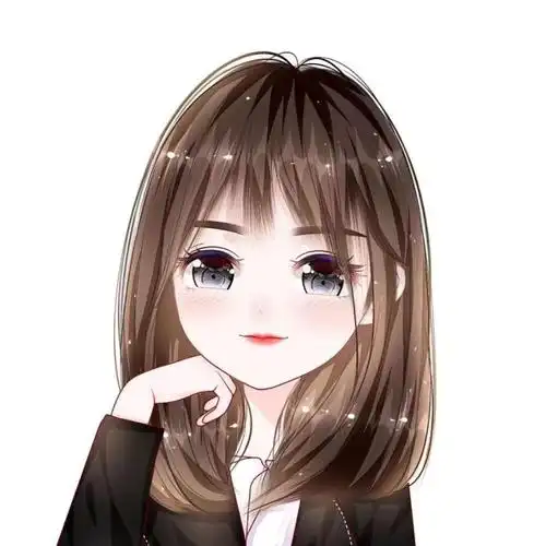 手绘头像女,一张张美丽冻龄的卡通女生微信头像_可可情感网