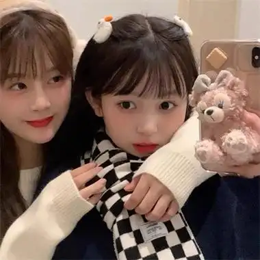 闺蜜头像两人可爱q版闺蜜头像可爱仙气一对两张