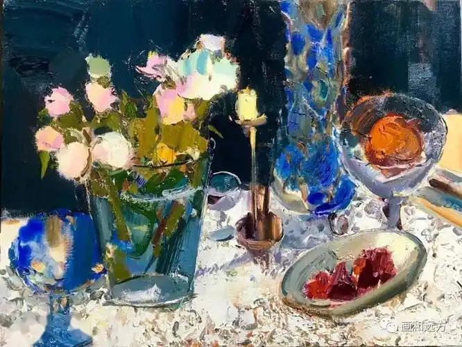 写生啦当代油画名家最新静物写生作品
