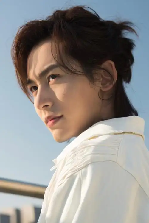 张哲瀚白衣长发这组图终于找到原图啦(更新