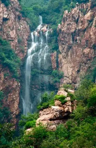 夏日环翠峪雨后更美丽