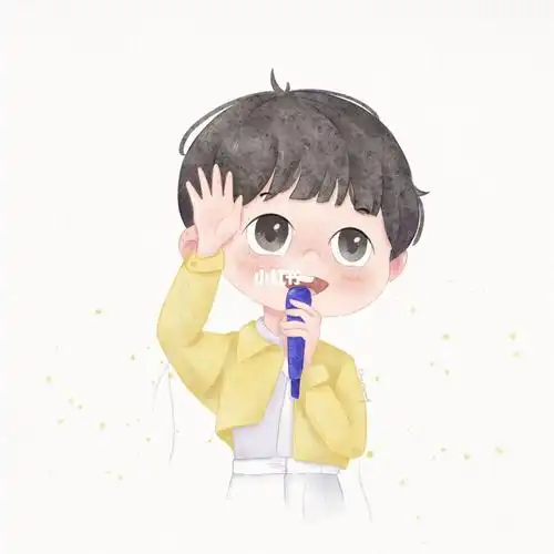 周深  #儿童插画  #说声你好