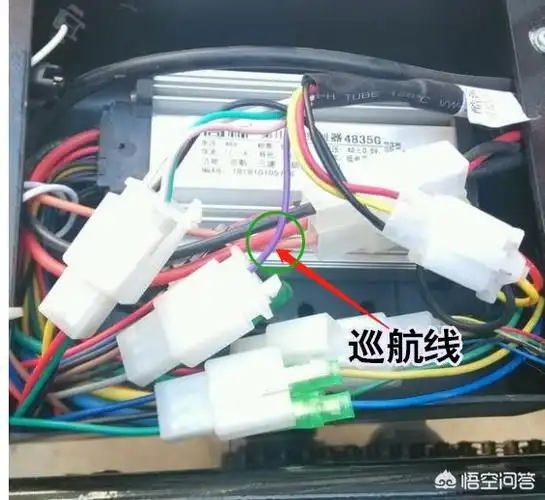 电动车控制器有一组线颜色是黑紫粉分别是什么线各有什么用