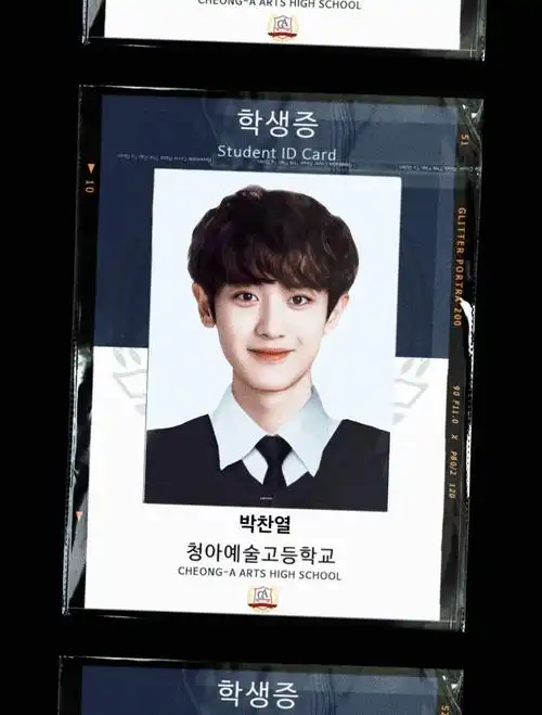 灿烈好乖的证件照