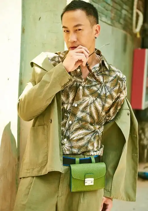 何润东夏日短发时尚魅力写真