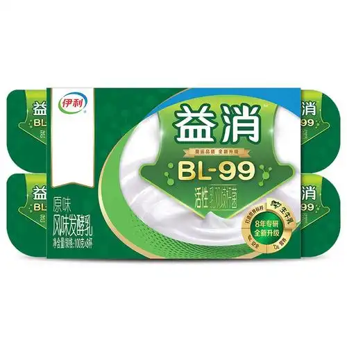 伊利益消原味风味发酵乳100g8