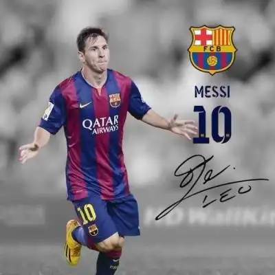 一起陪你慢慢变老足球明星梅西喜欢的拿走