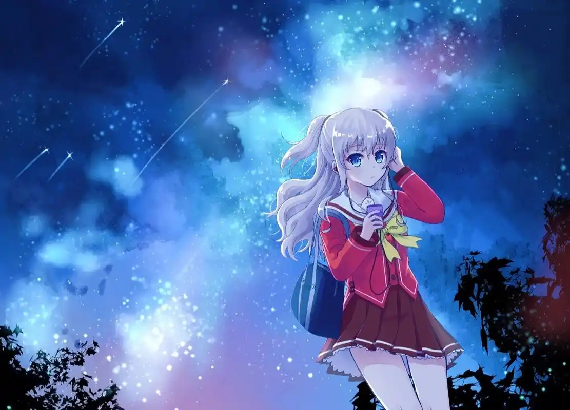 《charlotte》夏洛特美图壁纸!友利奈绪 友利奈绪!