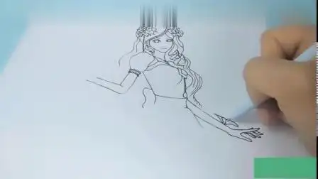 画法很详细的一款叶罗丽灵公主简笔画,是你们最喜欢的灵公主吗