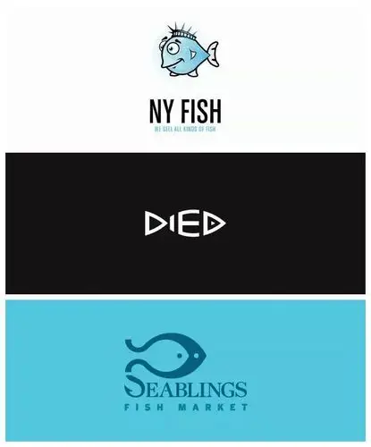 一波创意鱼logo欣赏!